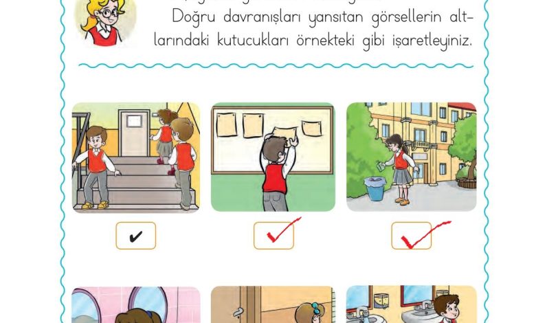 1. Sınıf Hayat Bilgisi Ardıç Yayınları Sayfa 38 Cevapları