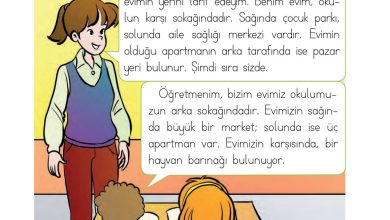 1. Sınıf Hayat Bilgisi Ardıç Yayınları Sayfa 59 Cevapları