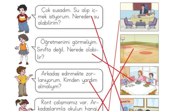 1. Sınıf Hayat Bilgisi Kök-e Yayınları Sayfa 29 Cevapları