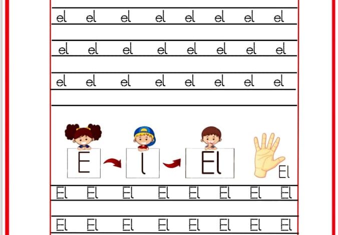 1. Sınıf “L Sesi” Hece Oluşturma Etkinlikleri