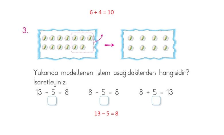 1. Sınıf Matematik Açılım Yayınları Sayfa 101 Cevapları