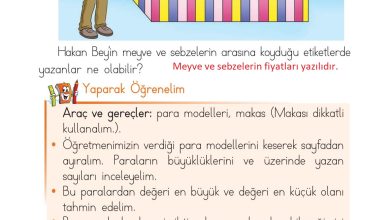 1. Sınıf Matematik Açılım Yayınları Sayfa 106 Cevapları