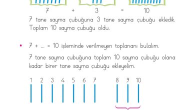 1. Sınıf Matematik Açılım Yayınları Sayfa 111 Cevapları