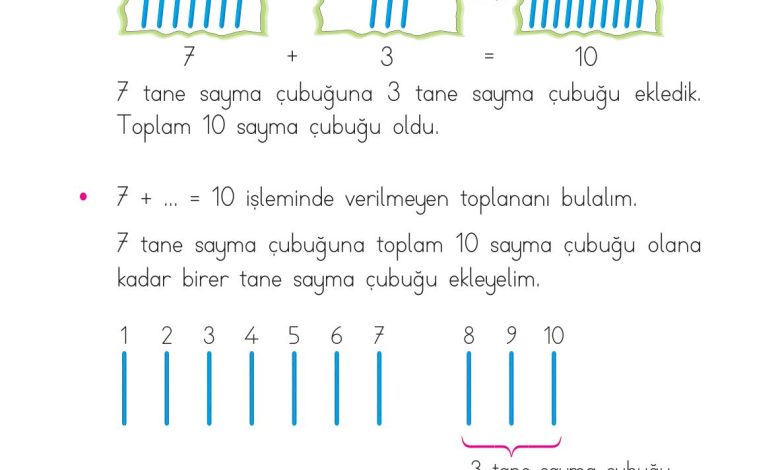 1. Sınıf Matematik Açılım Yayınları Sayfa 111 Cevapları