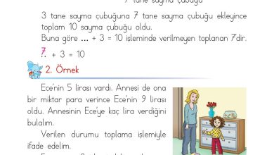 1. Sınıf Matematik Açılım Yayınları Sayfa 112 Cevapları