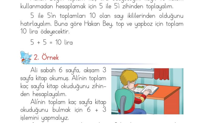 1. Sınıf Matematik Açılım Yayınları Sayfa 116 Cevapları