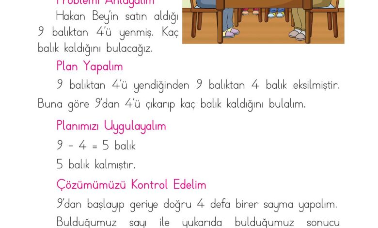 1. Sınıf Matematik Açılım Yayınları Sayfa 126 Cevapları