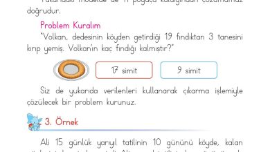 1. Sınıf Matematik Açılım Yayınları Sayfa 128 Cevapları