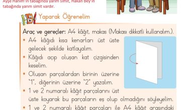 1. Sınıf Matematik Açılım Yayınları Sayfa 134 Cevapları