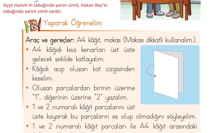 1. Sınıf Matematik Açılım Yayınları Sayfa 134 Cevapları