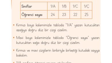 1. Sınıf Matematik Açılım Yayınları Sayfa 179 Cevapları