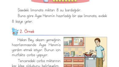 1. Sınıf Matematik Açılım Yayınları Sayfa 196 Cevapları