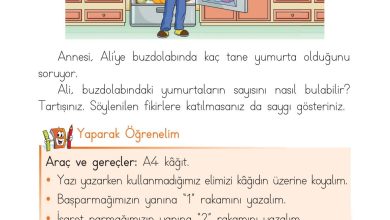 1. Sınıf Matematik Açılım Yayınları Sayfa 36 Cevapları