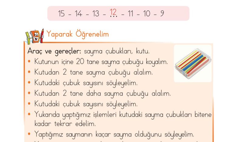 1. Sınıf Matematik Açılım Yayınları Sayfa 53 Cevapları