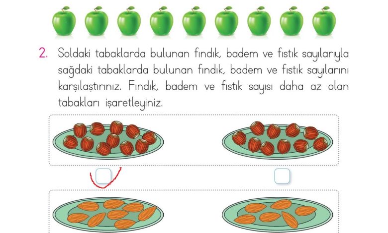 1. Sınıf Matematik Açılım Yayınları Sayfa 58 Cevapları