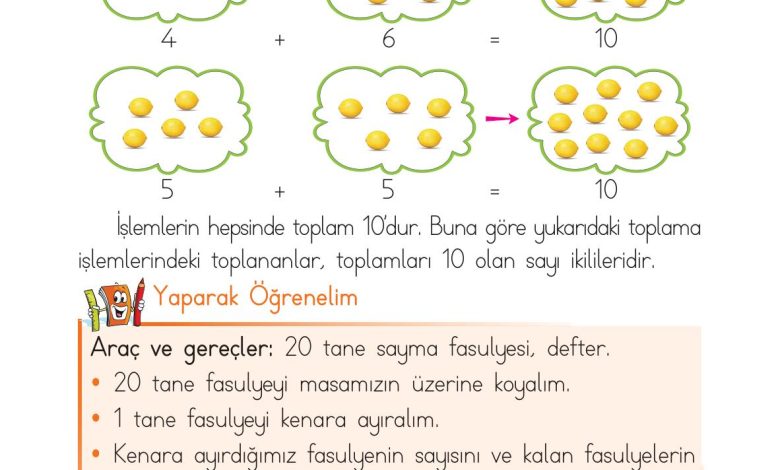 1. Sınıf Matematik Açılım Yayınları Sayfa 81 Cevapları