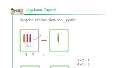 1. Sınıf Matematik Açılım Yayınları Sayfa 95 Cevapları