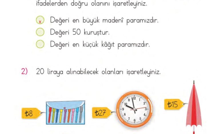 1. Sınıf Matematik MHG Yayınları Sayfa 111 Cevapları