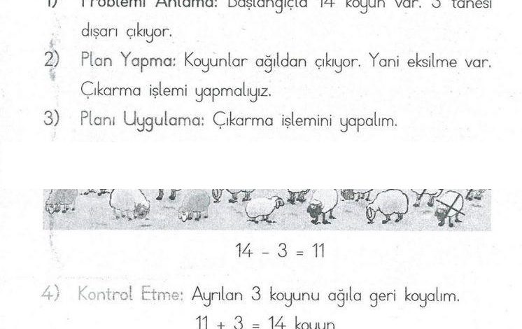 1. Sınıf Matematik MHG Yayınları Sayfa 133 Cevapları