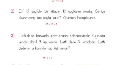 1. Sınıf Matematik MHG Yayınları Sayfa 135 Cevapları