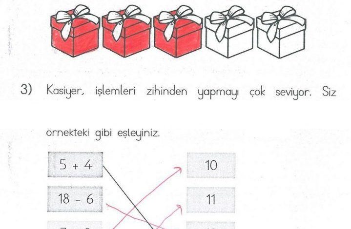 1. Sınıf Matematik MHG Yayınları Sayfa 137 Cevapları