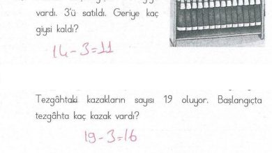 1. Sınıf Matematik MHG Yayınları Sayfa 138 Cevapları