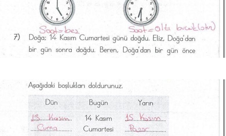 1. Sınıf Matematik MHG Yayınları Sayfa 178 Cevapları