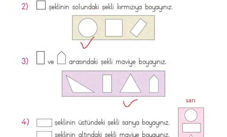 1. Sınıf Matematik MHG Yayınları Sayfa 20 Cevapları