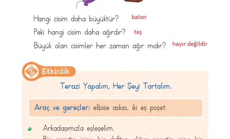 1. Sınıf Matematik MHG Yayınları Sayfa 28 Cevapları