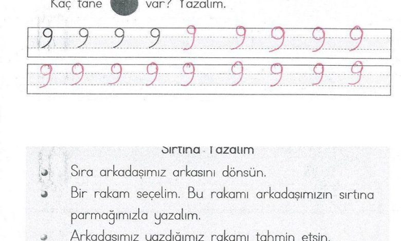 1. Sınıf Matematik MHG Yayınları Sayfa 39 Cevapları