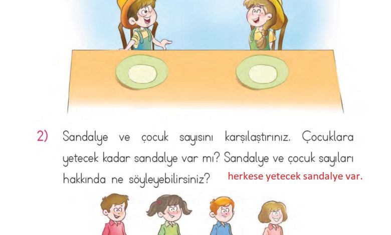 1. Sınıf Matematik MHG Yayınları Sayfa 56 Cevapları