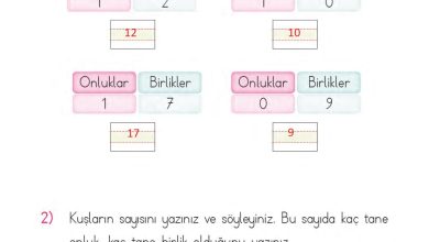 1. Sınıf Matematik MHG Yayınları Sayfa 63 Cevapları