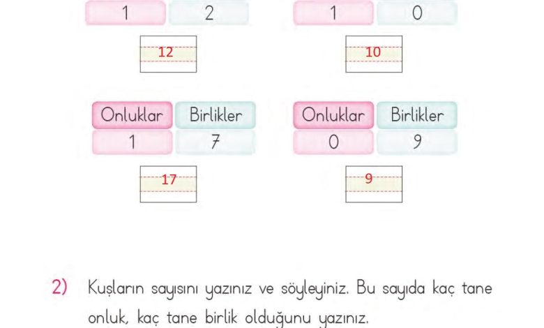 1. Sınıf Matematik MHG Yayınları Sayfa 63 Cevapları