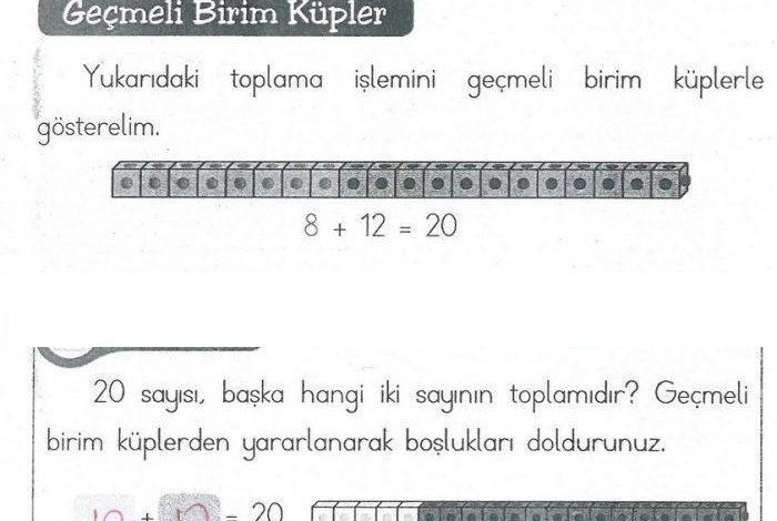 1. Sınıf Matematik MHG Yayınları Sayfa 83 Cevapları