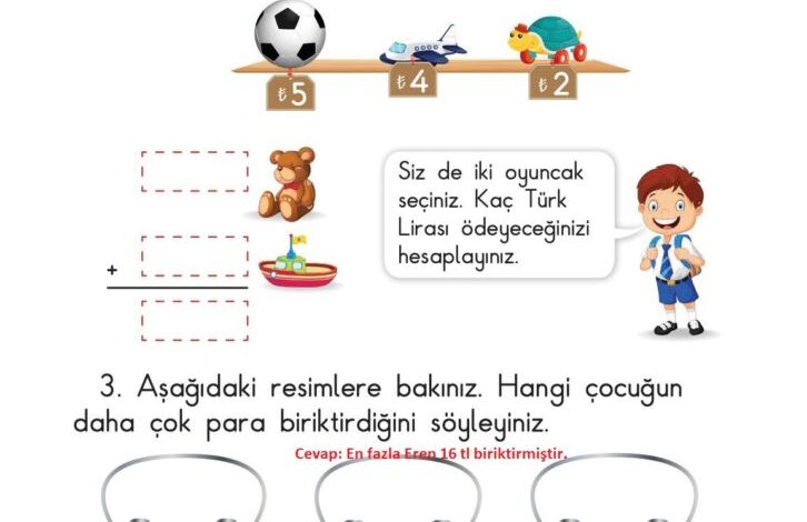 1. Sınıf Matematik Meb Yayınları Sayfa 113 Cevapları