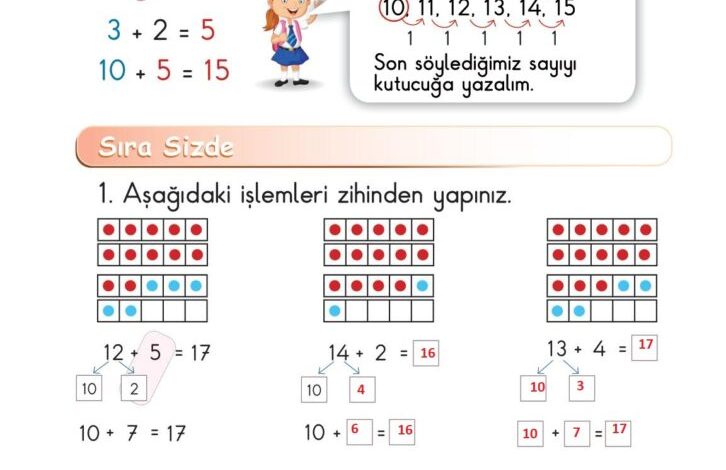 1. Sınıf Matematik Meb Yayınları Sayfa 118 Cevapları