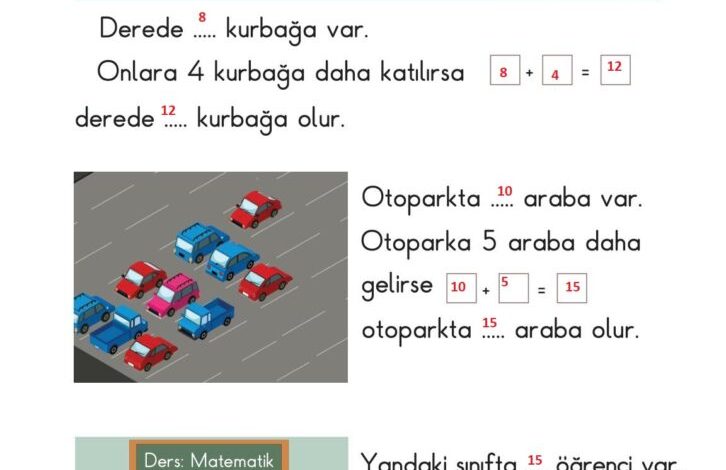 1. Sınıf Matematik Meb Yayınları Sayfa 120 Cevapları