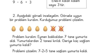 1. Sınıf Matematik Meb Yayınları Sayfa 126 Cevapları