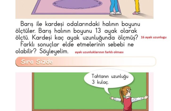 1. Sınıf Matematik Meb Yayınları Sayfa 187 Cevapları