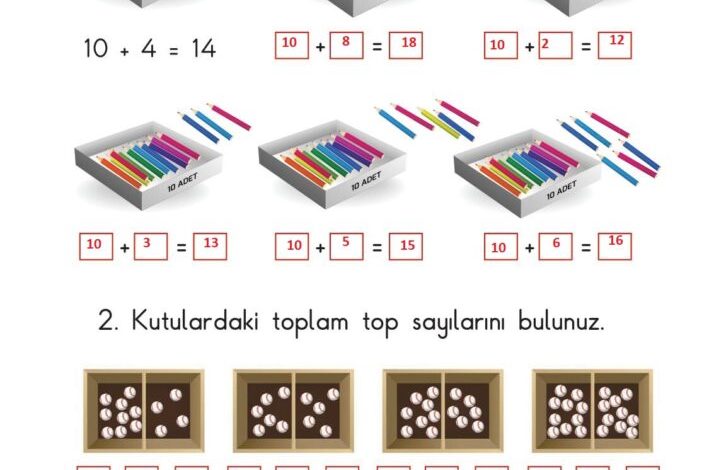 1. Sınıf Matematik Meb Yayınları Sayfa 78 Cevapları