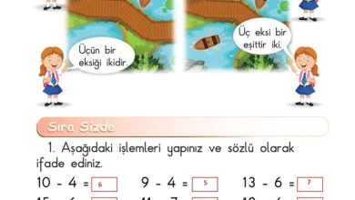 1. Sınıf Matematik Meb Yayınları Sayfa 90 Cevapları