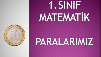 1. Sınıf Paralarımız Sunusu