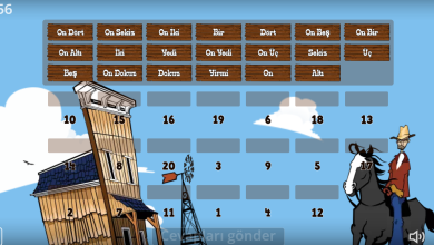 1. Sınıf Sayıları Öğreniyorum Eşleştirme Oyunu  – 2