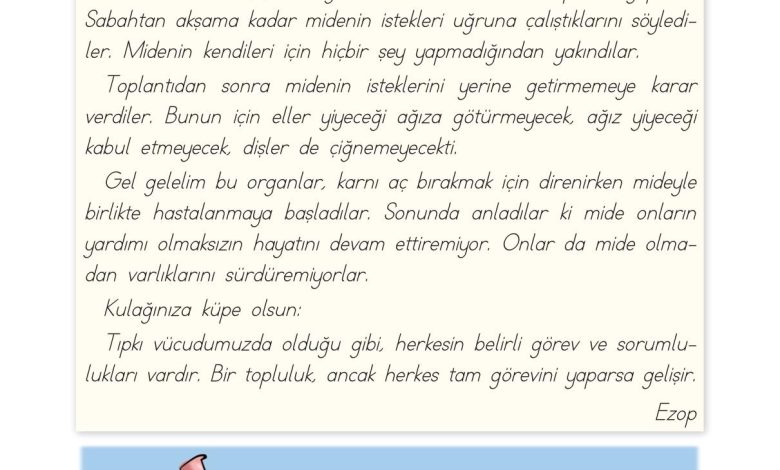 1. Sınıf Türkçe Ada Matbaacılık Yayıncılık Sayfa 104 Cevapları