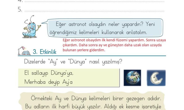 1. Sınıf Türkçe Ada Matbaacılık Yayıncılık Sayfa 80 Cevapları