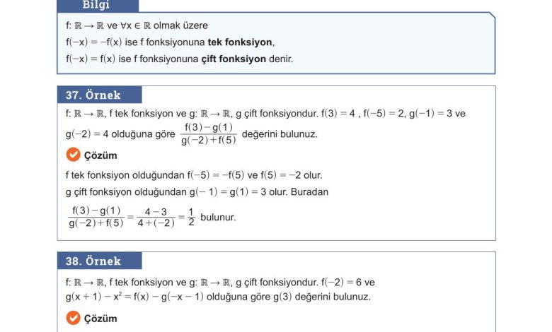 10. Sınıf Meb Yayınları Matematik Ders Kitabı Sayfa 101 Cevapları