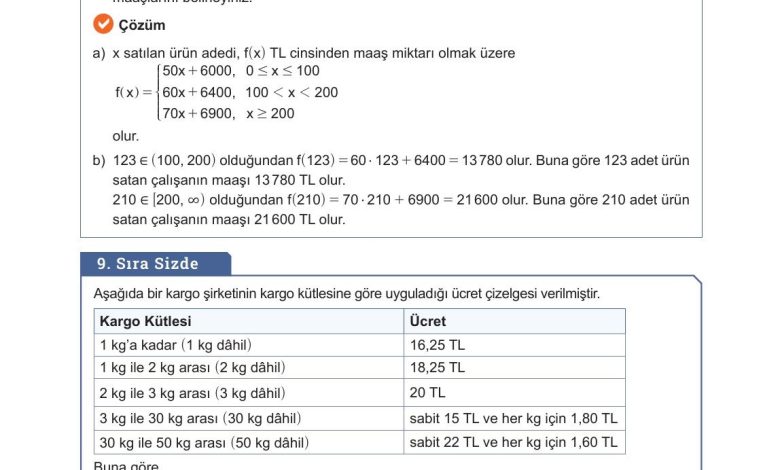 10. Sınıf Meb Yayınları Matematik Ders Kitabı Sayfa 103 Cevapları