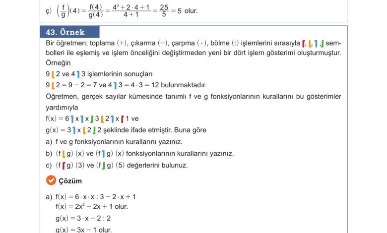 10. Sınıf Meb Yayınları Matematik Ders Kitabı Sayfa 105 Cevapları