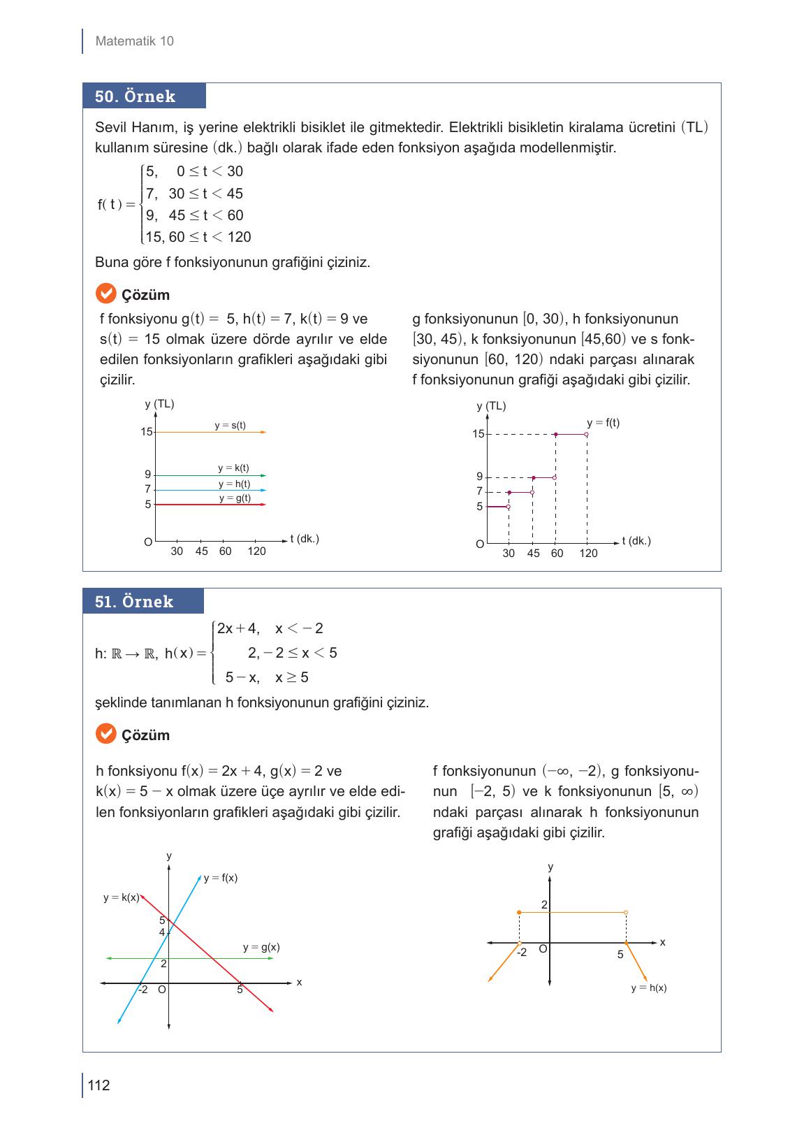 10. Sınıf Meb Yayınları Matematik Ders Kitabı Sayfa 112 Cevapları