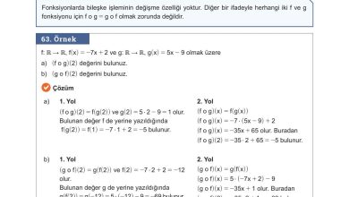 10. Sınıf Meb Yayınları Matematik Ders Kitabı Sayfa 126 Cevapları